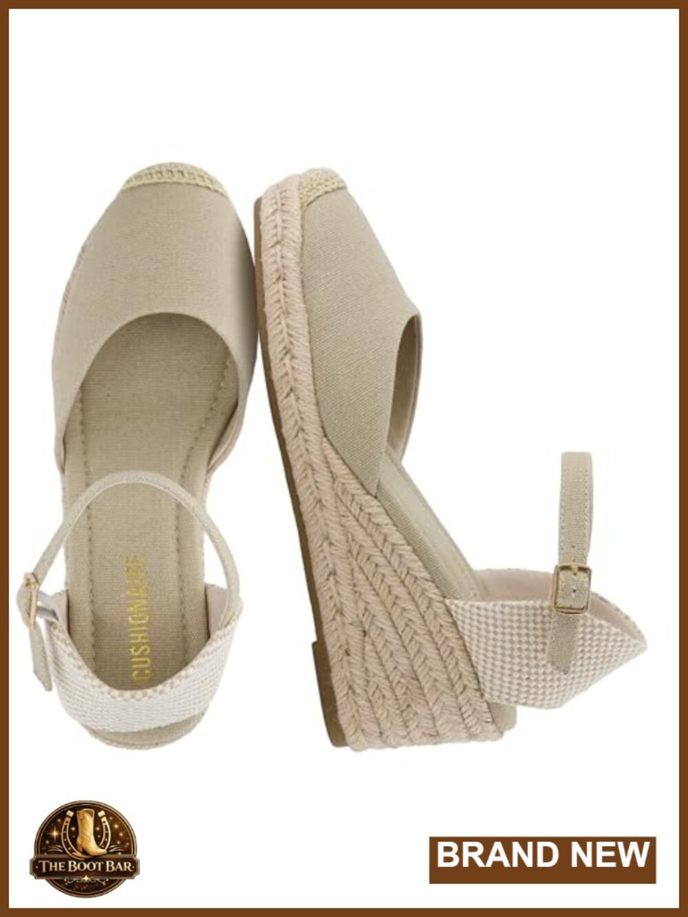 Closed Toe Platform Wedge Sandals with Adjustable Buckle